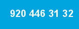 920 446 31 32